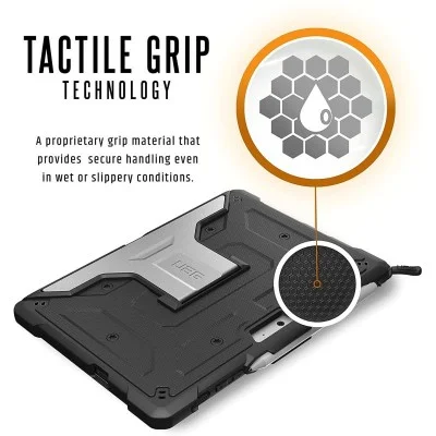Uag Microsoft Surface Go 1/2/3 Metropolis Case - Black
